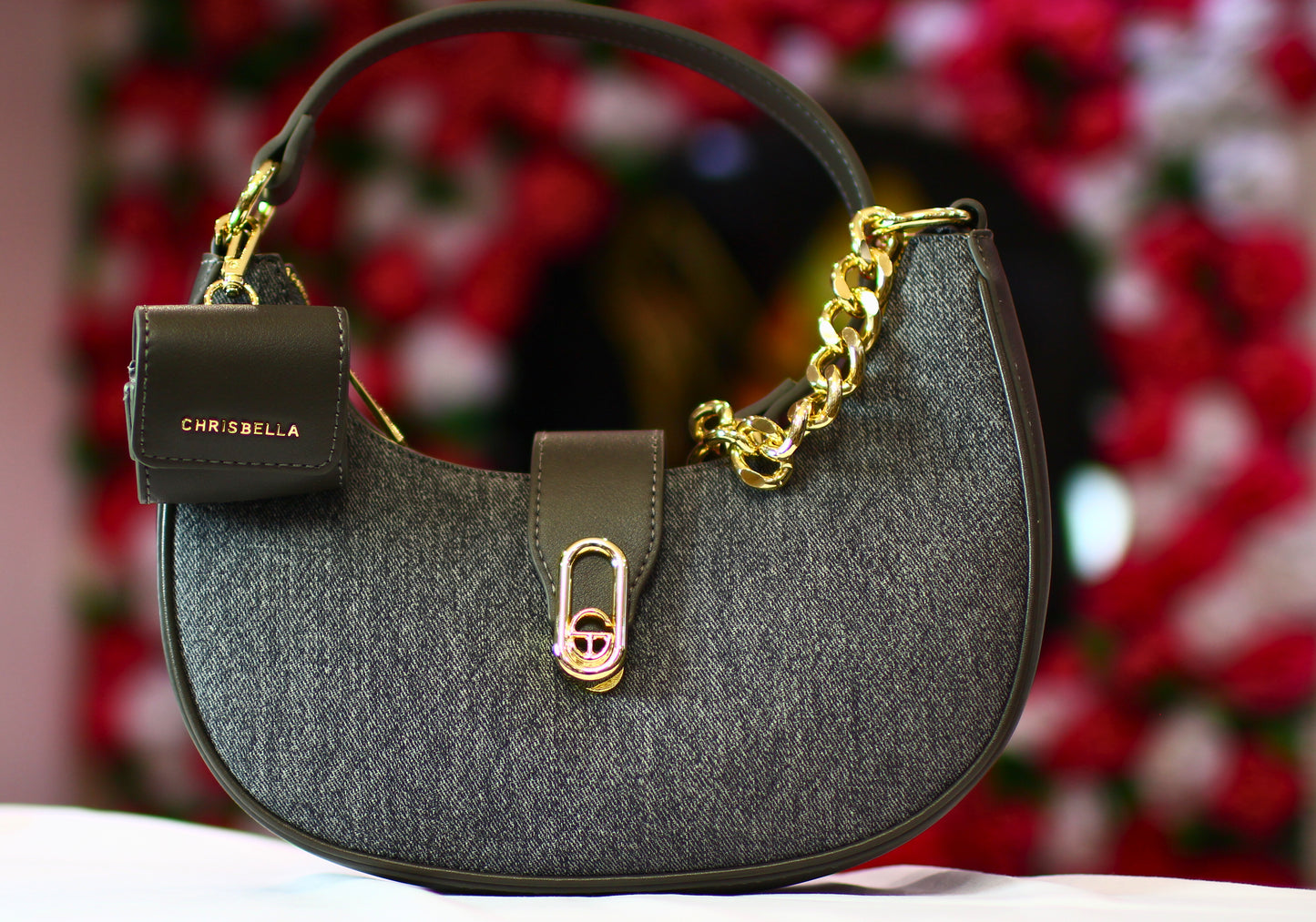 Accent Shoulder Bag Gray