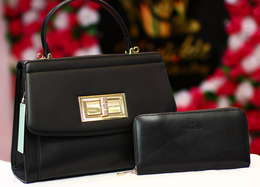 Tote & Wallet black