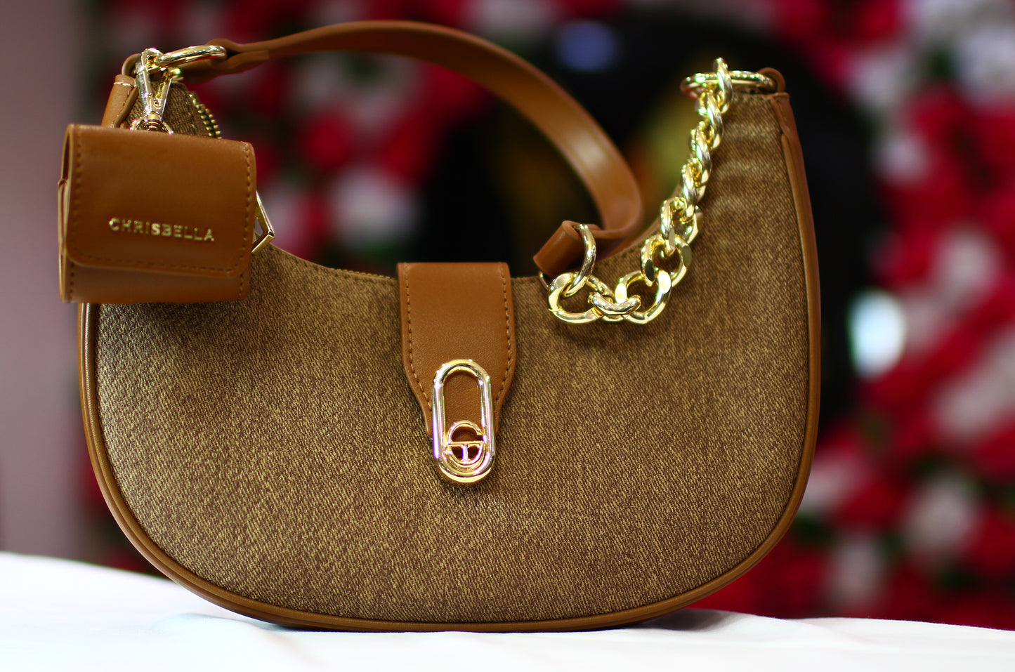 Accent Shoulder Bag Brown