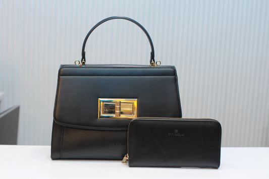 Tote & Wallet black