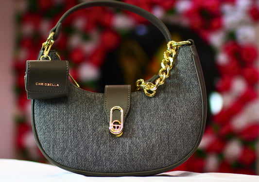 Accent Shoulder Bag Gray