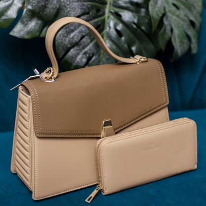 CHRISBELLA Luxurious Office Bag with matching Wallet