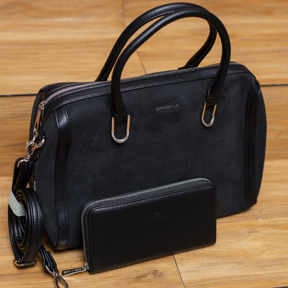 CHRISBELLA Classy Office Bag with matching Wallet