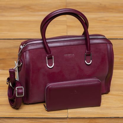 CHRISBELLA Classy Office Bag with matching Wallet
