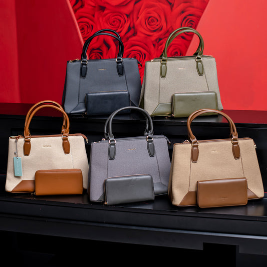 CHRISBELLA Office Bag with matching Wallet