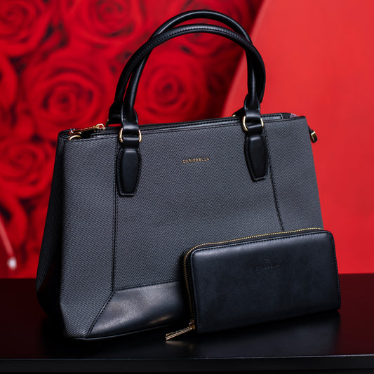 CHRISBELLA Office Bag with matching Wallet