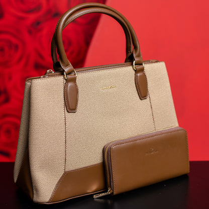 CHRISBELLA Office Bag with matching Wallet