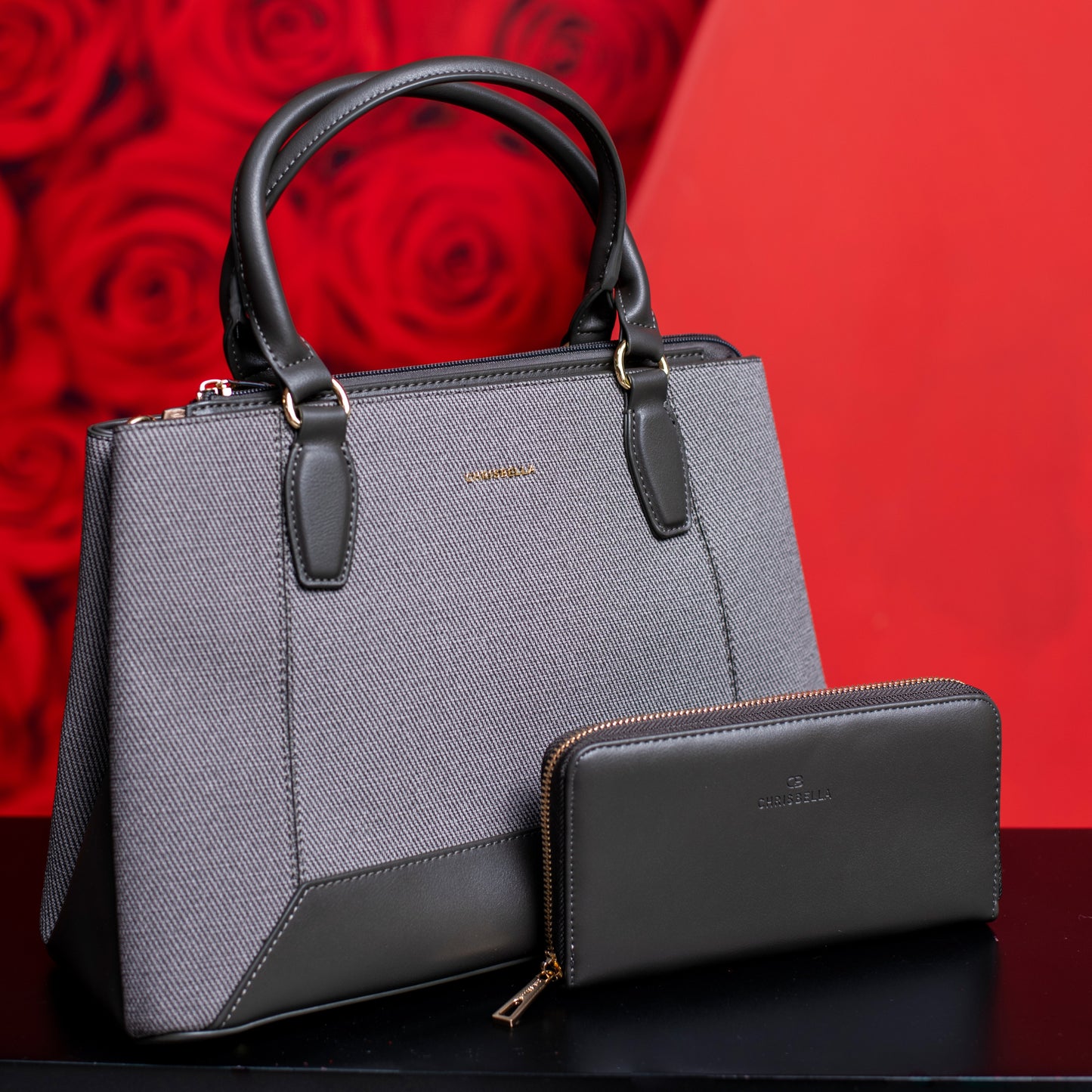 CHRISBELLA Office Bag with matching Wallet